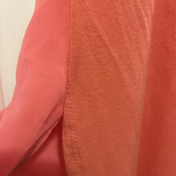Cantaloupe Peachy 2X NEW DIRECTIONS Womens Blouse Shirt Top Plus Gorgeous Pretty - Picture 6 of 6